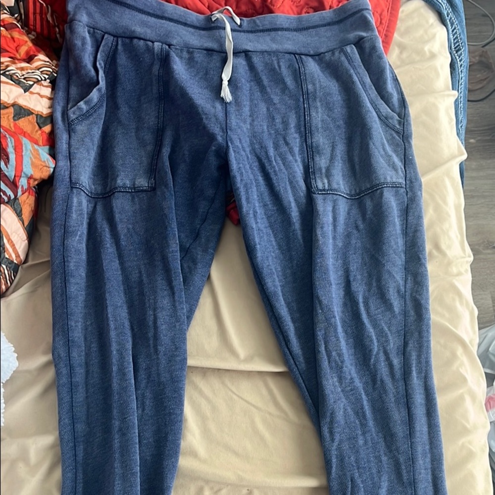 Blue Track Pants